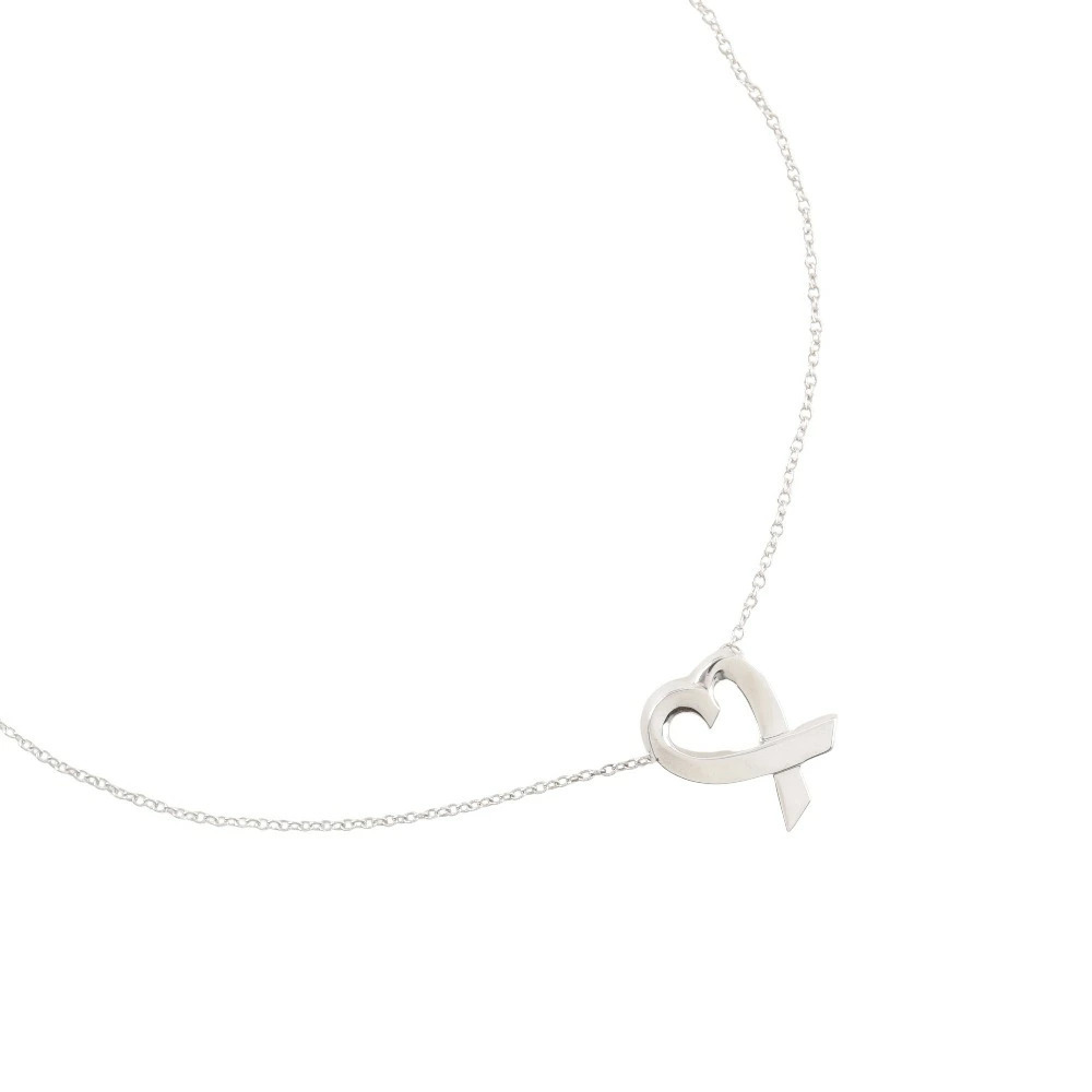 Tiffany Co Loving Heart Necklace Paloma Picasso Sterling Silver
